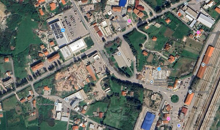 Građevinsko zemljište 450m2 - Bar - Bar (uži dio)