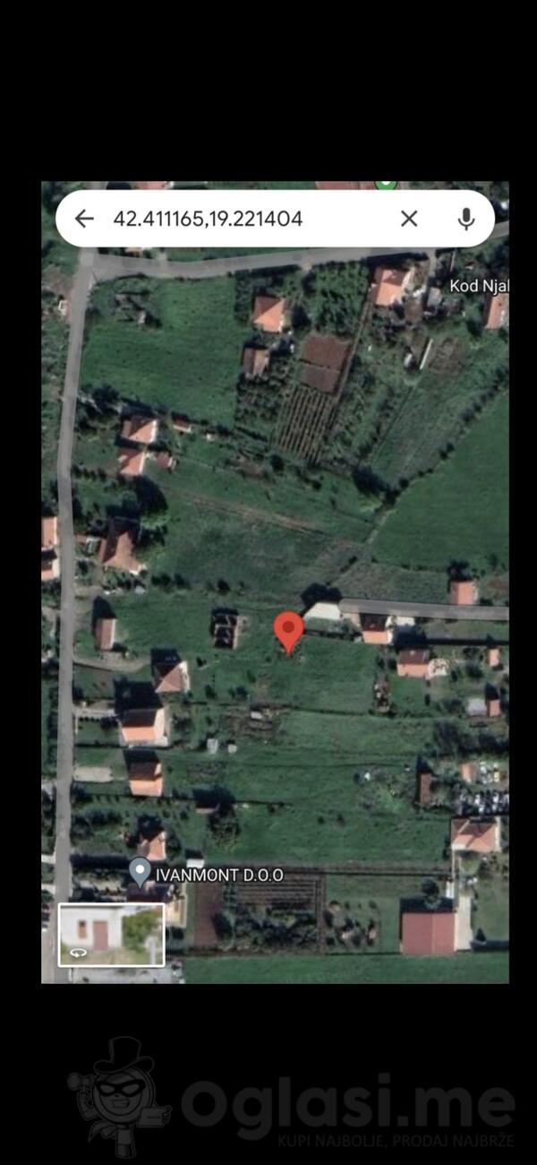 Građevinsko zemljište 1761m2 - Podgorica - Podgorica (uži dio)