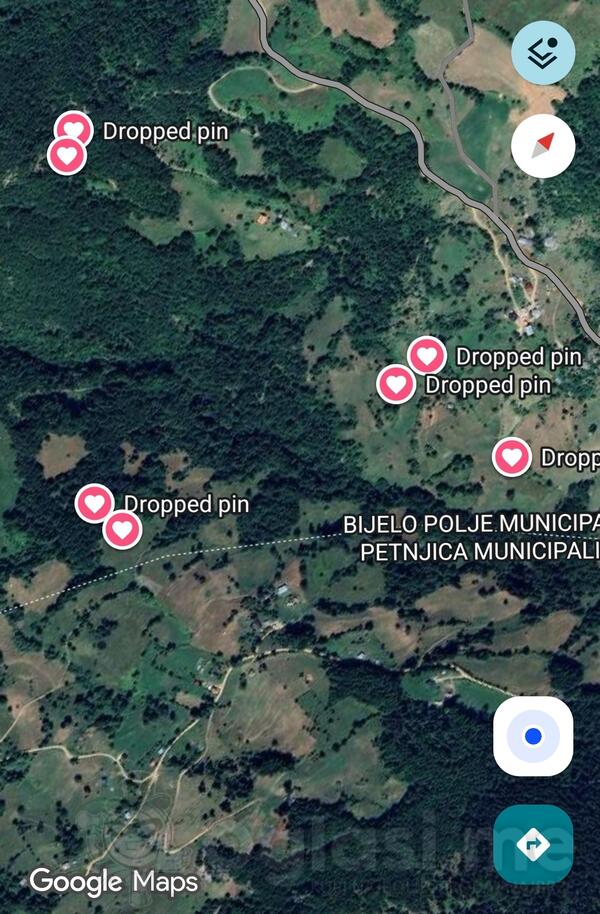 Poljoprivredno zemljište 34594m2 - Bijelo Polje - Goduša