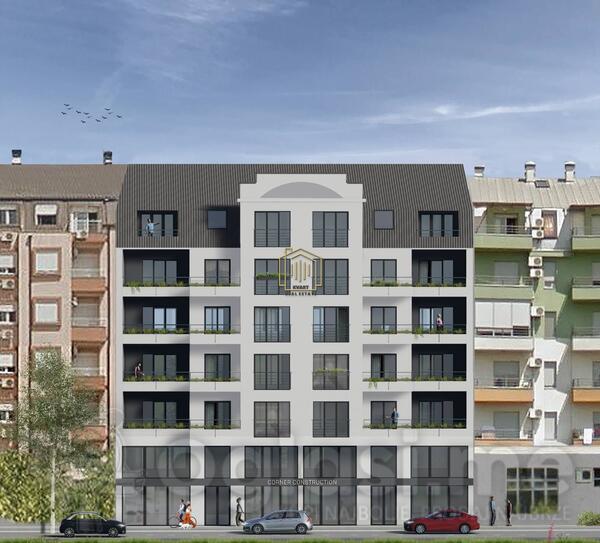 Jednosoban stan 43m2 - Podgorica - Iza Delte (1. Maj)