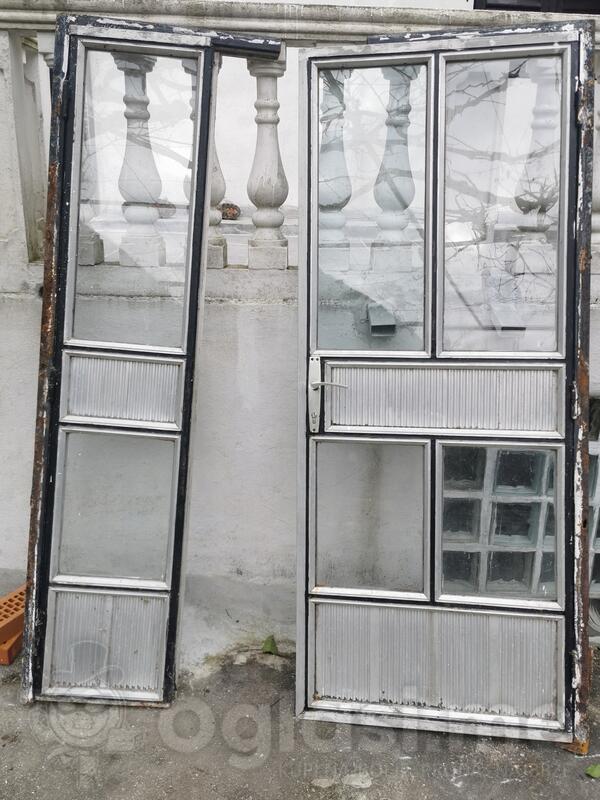 Metalna dvokrilna vrata 