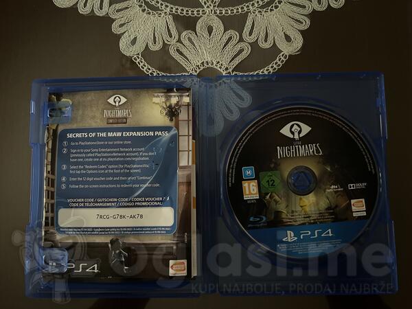 Prodajem little nightmares za sony 4 i 5 nigdje ogreban 