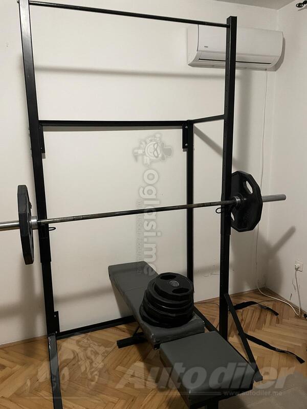 Bench + klupa sa tegovima