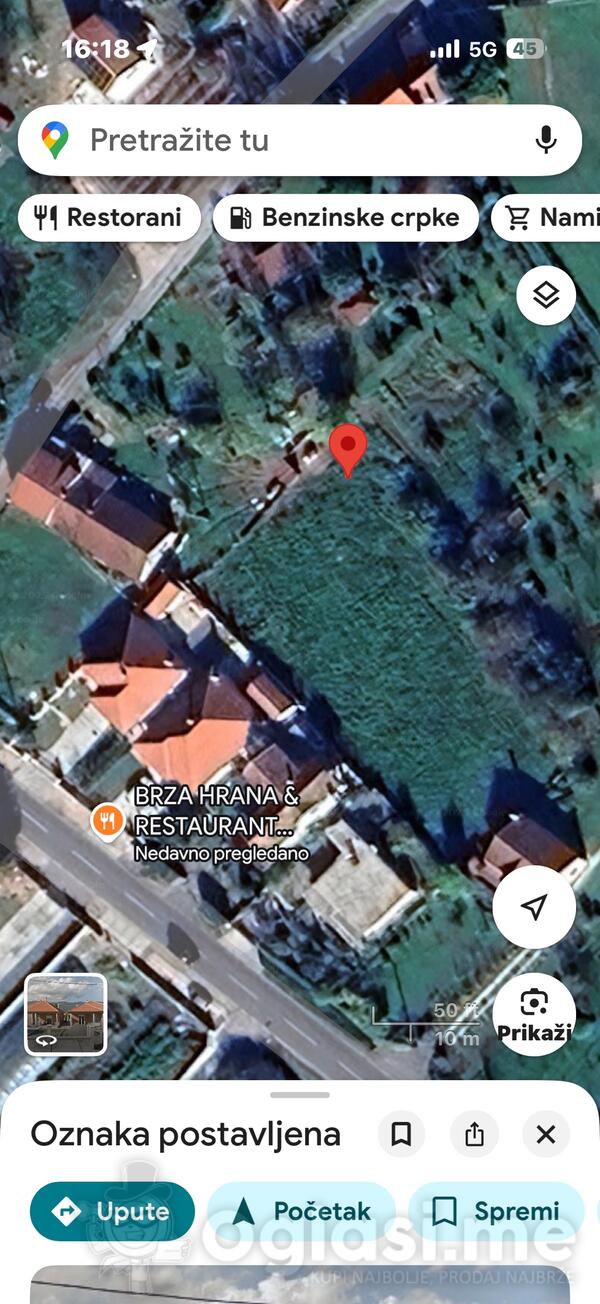 Građevinsko zemljište 710m2 - Danilovgrad - Danilovgrad (uži dio)