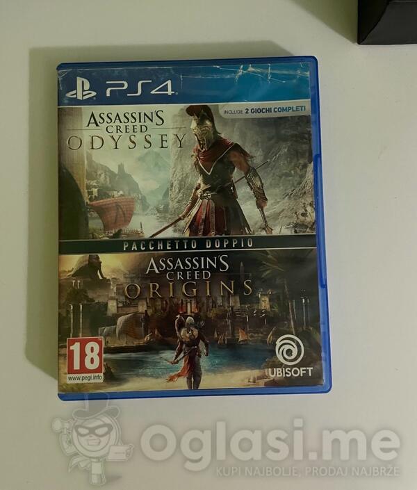 Assasins Odyssey i Asassins Origins za PlayStation 4
