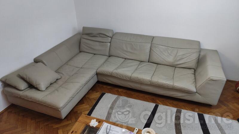 Simpo kozna ugaona garnitura