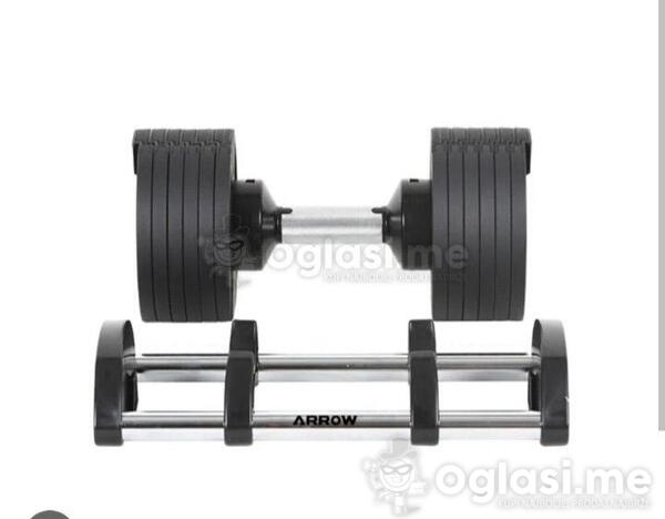 Podesiva bučica 2-32 kg.