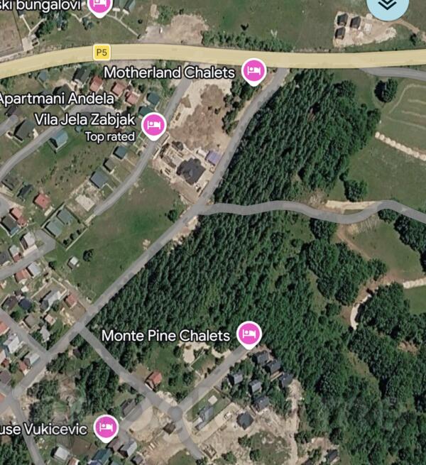 Građevinsko zemljište 1100m2 - Žabljak - Žabljak (uži dio)