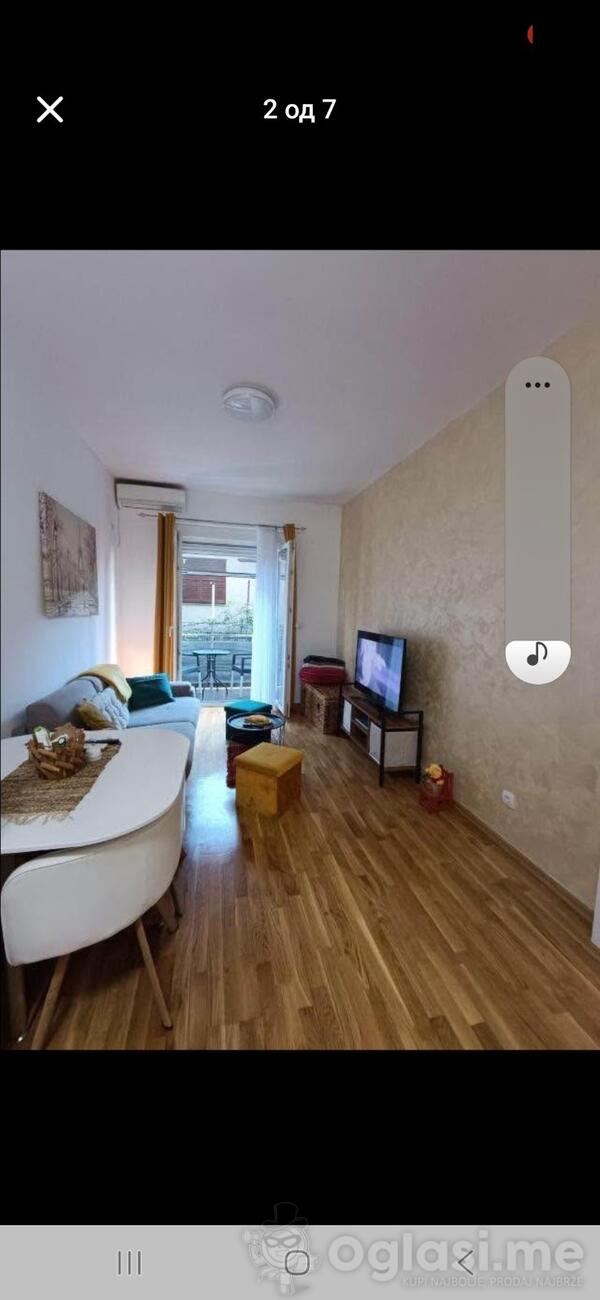 Jednosoban stan 41m2 - Podgorica - Vezirov most