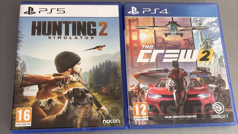 Hunting simulator 2 i the crew 2 za PlayStation 5