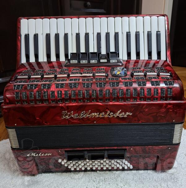 Harmonika- Weltmeister meteor 60 bas
