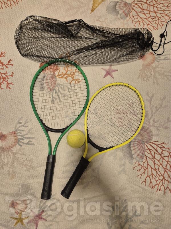 Set za tenis / reketi za tenis sa lopticom i mrežicom