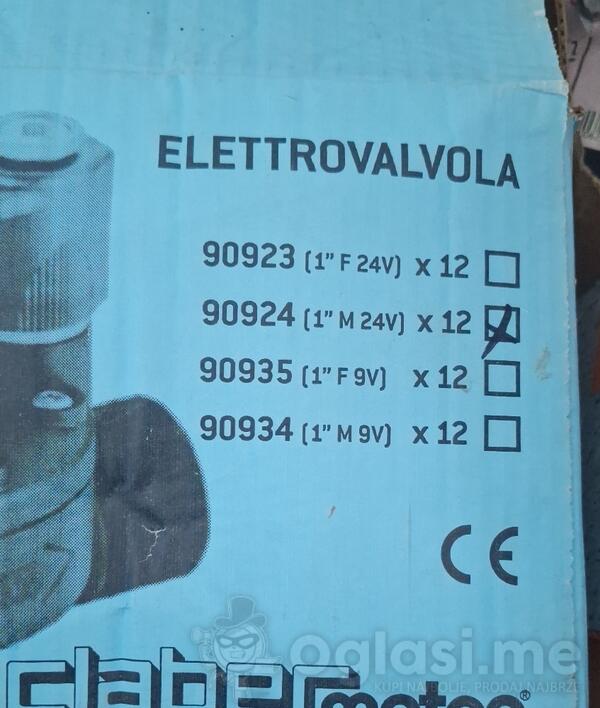 Prodajem Elektro Valovole Model: Claber 90924