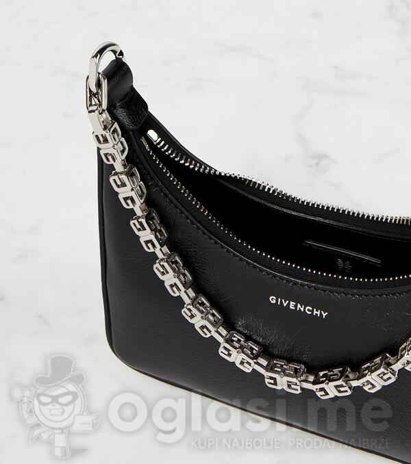 GIVENCHY %100 ORGINAL Moon Cut Out Mini Leather Shoulder Bag