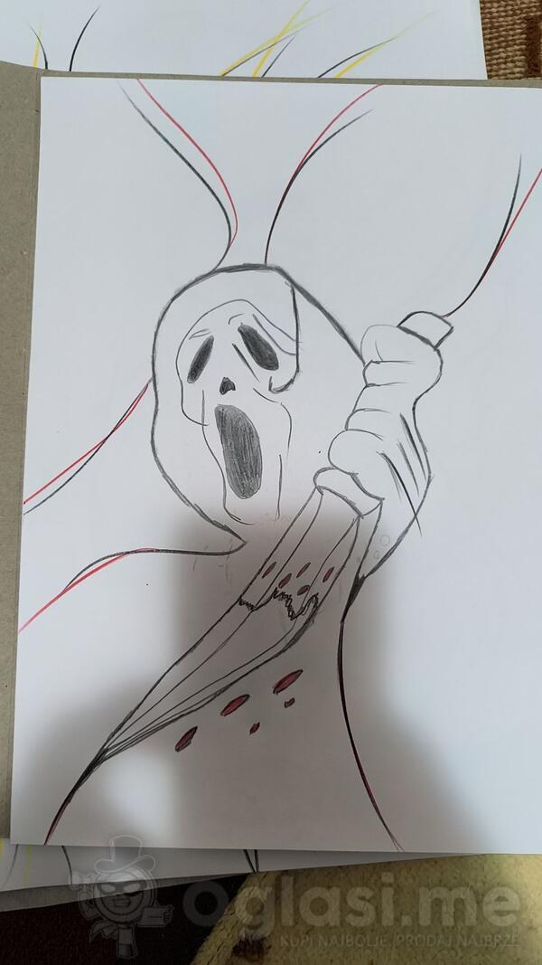 Slika na papiru jos treba da se urami