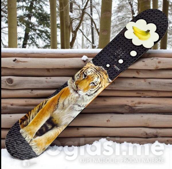 Snowboard say step-in vezovima