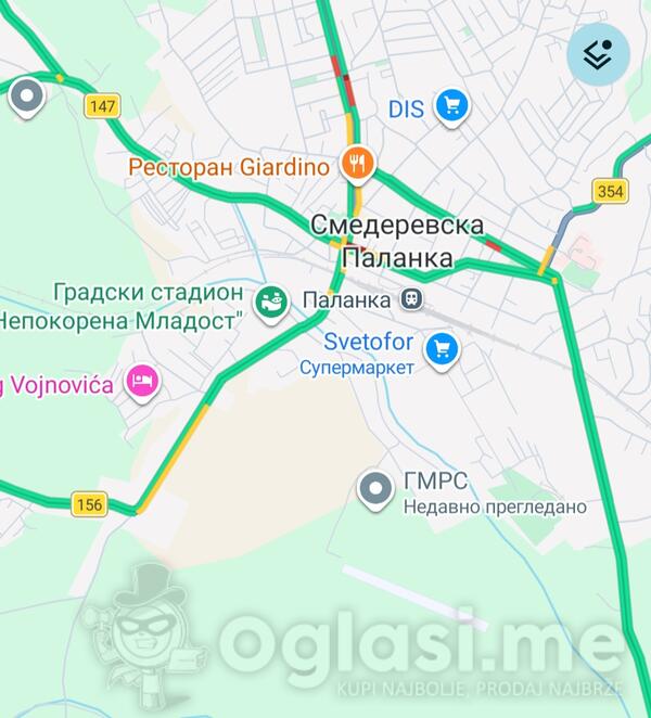 Građevinsko zemljište 91251m2 - Smederevska Palanka - Smederevska Palanka (uži dio)