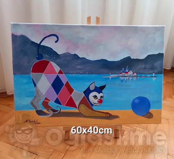 "Gospe od Škrpjela"(inspirisano radom umjetnika Saše Brnovica)