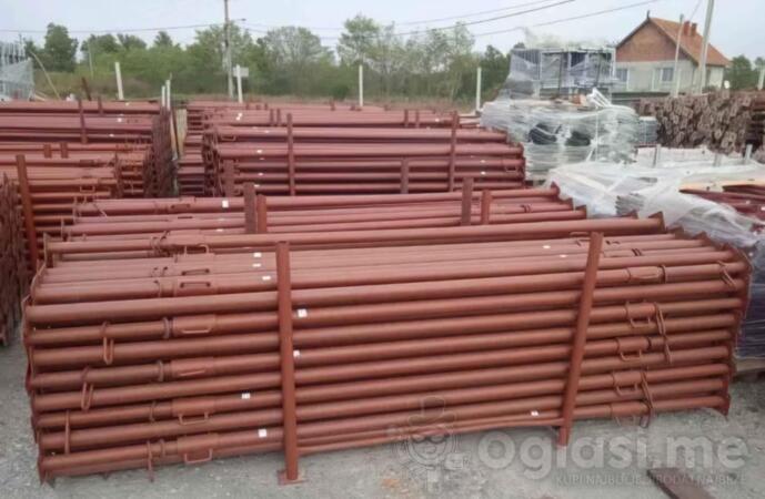 Izdajem podupirace visine 2,90m - 5,20m Dostupno 800 komada