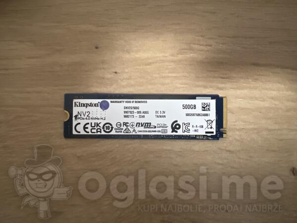 Kingston  500GB Interni SSD disk