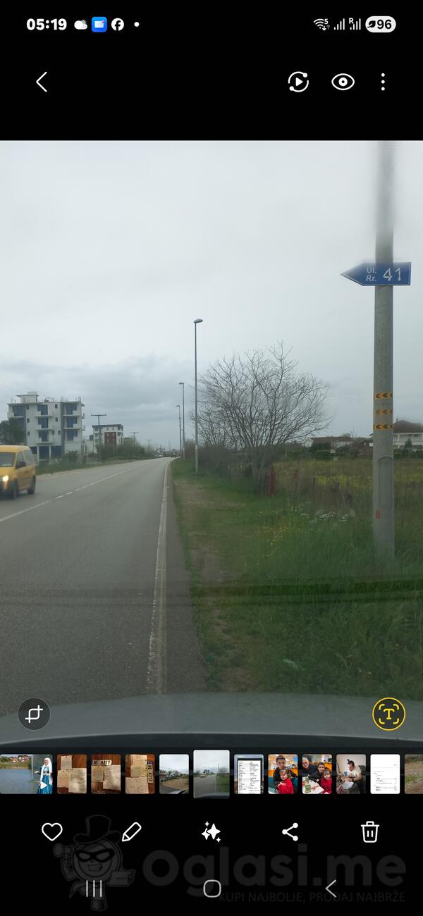 Građevinsko zemljište 500m2 - Ulcinj - Donji Štoj