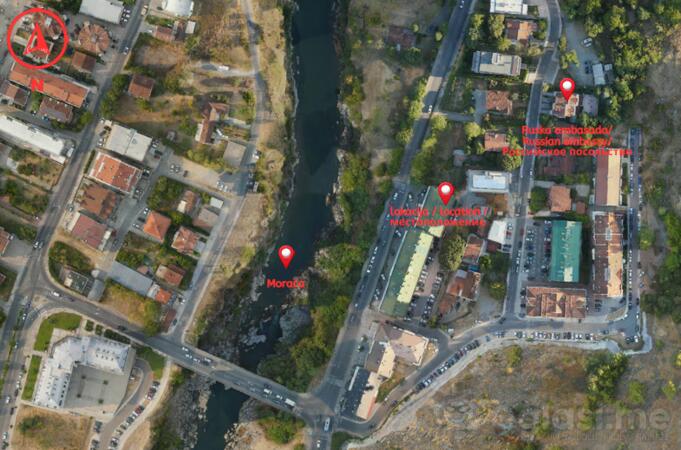 Jednosoban stan 44m2 - Podgorica - Vezirov most Ruska ambasada