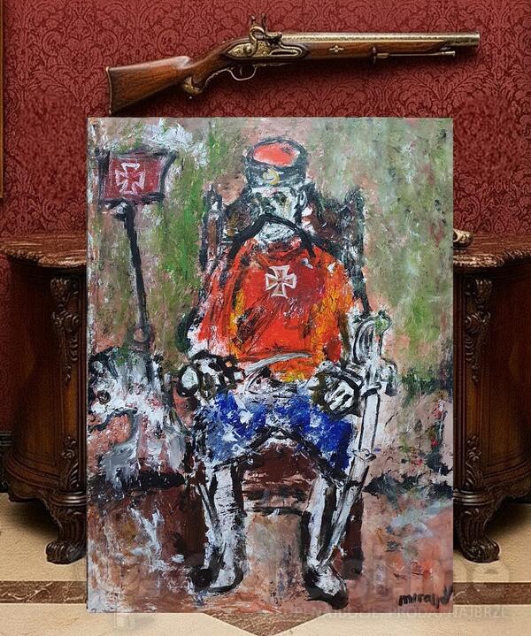 Crnogorski serdar sa konjem 