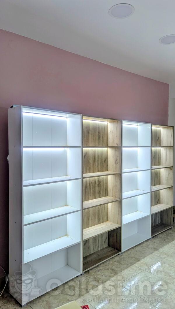 Police sa led rasvetom 4+2 kom