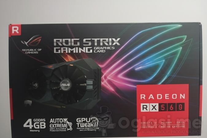 Asus Rx 560 4gb ddr5 4 GB