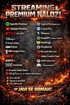 Prodaja Digitalnih Naloga