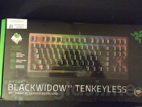 Razer tastatura blackwidow V3 tkl - Gejmerska