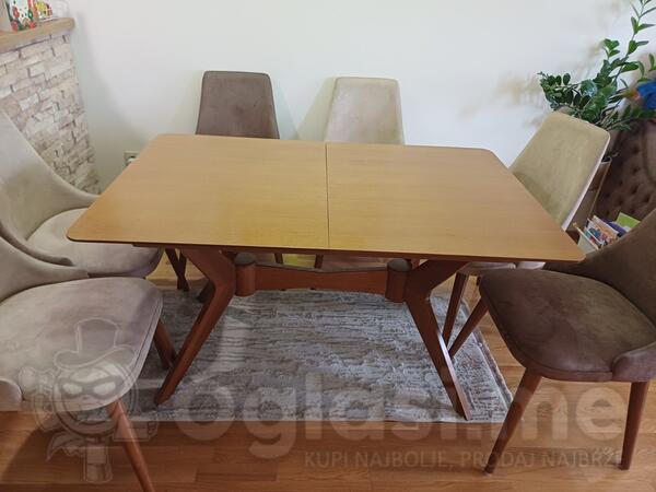 Trpezarijski sto, proizvodjac Mita Leskovac