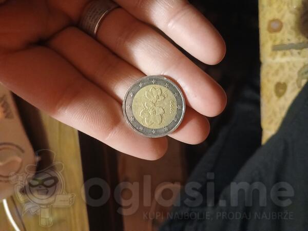 Kovanica  od 2 eura iz Finske 1999godine