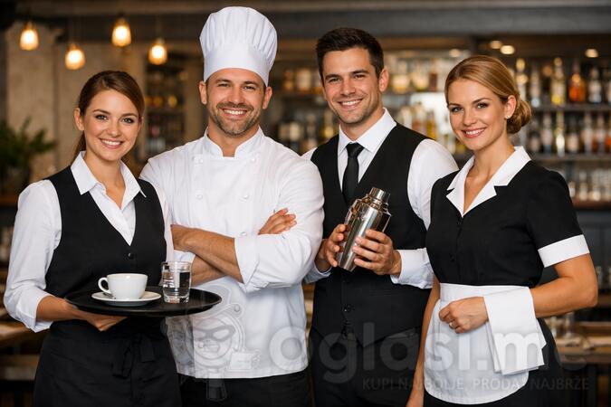Potrebno osoblje za caffe piceriju