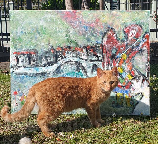 Rijeka Crnojevica ulje na platnu 90 x 60 cm