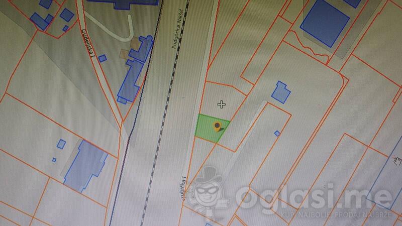 Građevinsko zemljište 500m2 - Nikšić - Kličevo