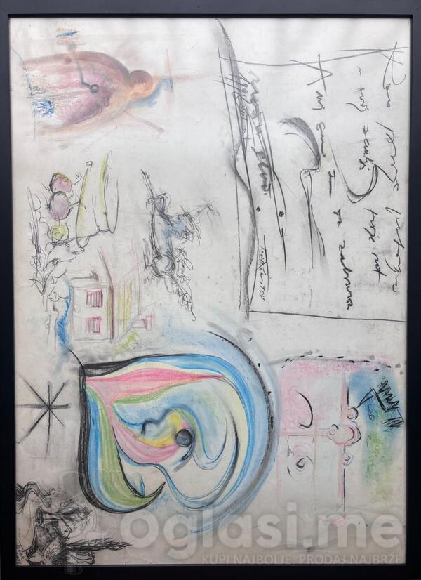 UROŠ TOŠKOVIĆ 1997. 100x72cm umjetnicka slika na prodaju