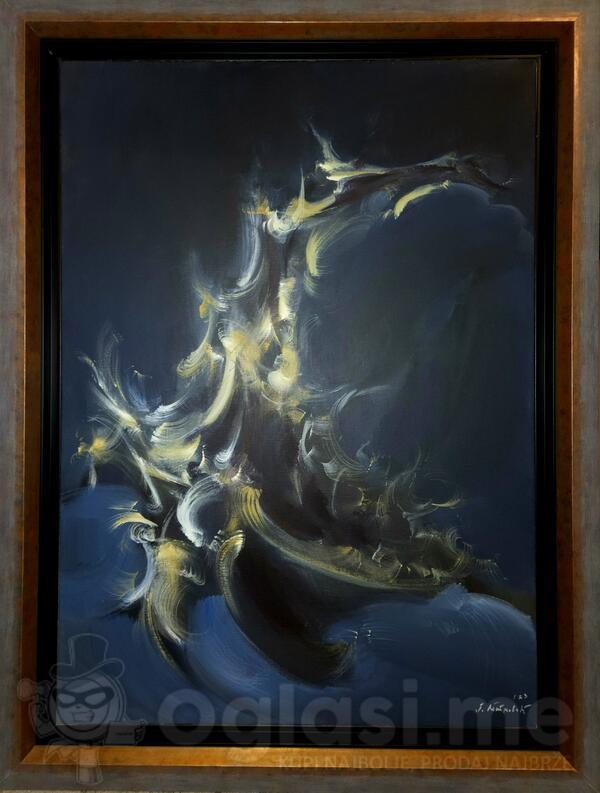 Goran Ćetković, ulje na platnu 100x70cm. umjetnicka slika na prodaju