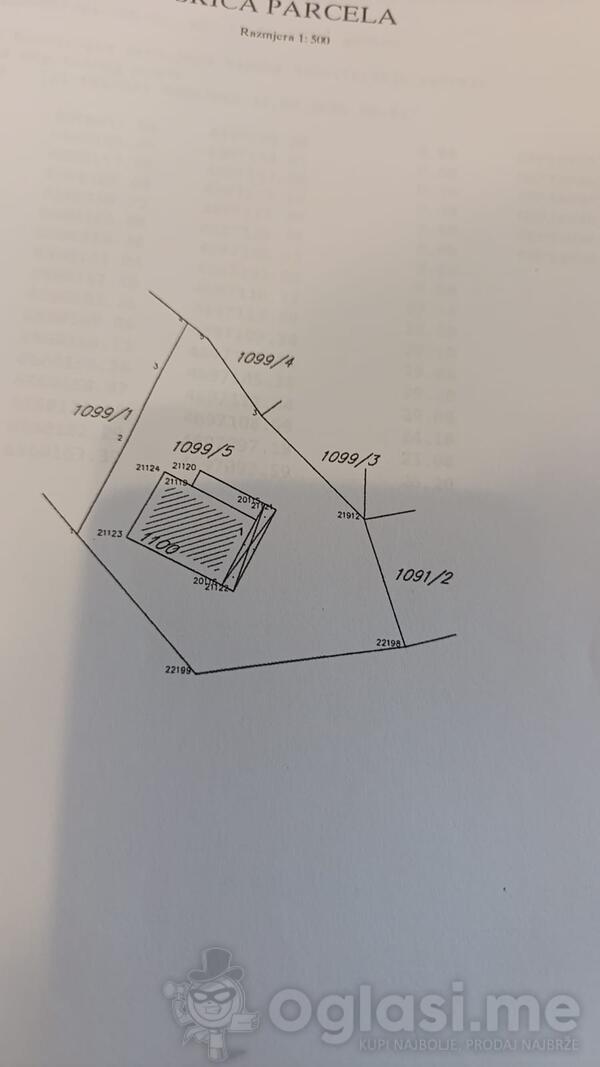 Građevinsko zemljište 561m2 - Tivat - Mrčevac