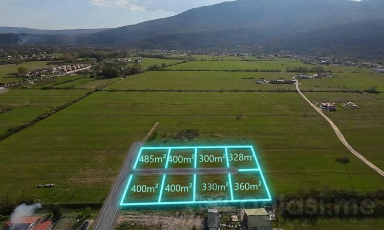 Građevinsko zemljište 300m2 - Danilovgrad - Grlić