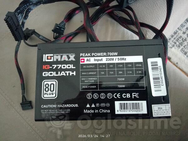 Standardno napajanje od 700W - Ig-Max