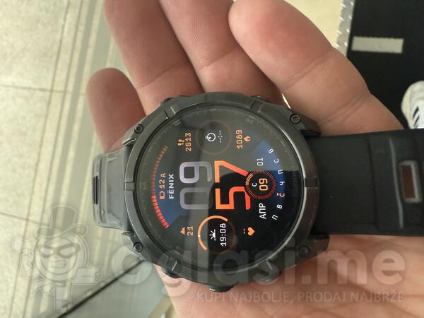 Garmin GARMIN FENIX 8, 51MM AMOLED, SAPPHTI BLACK Unisex sat
