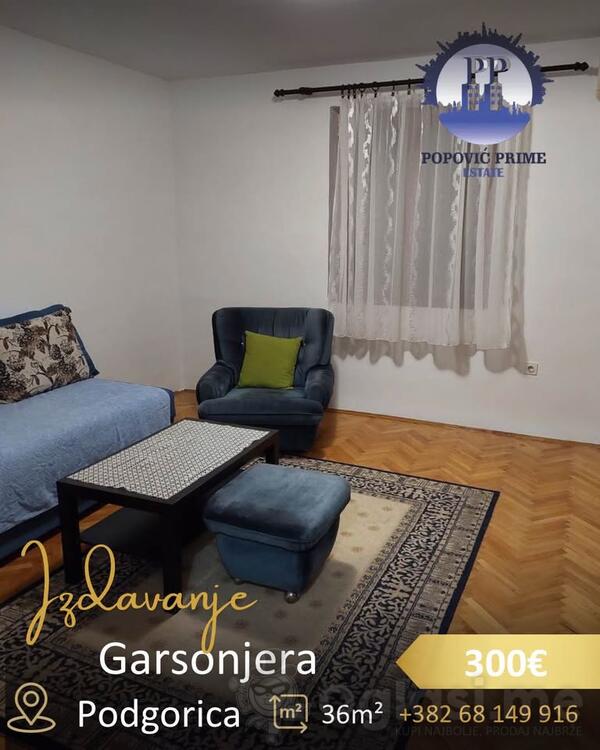 Garsonjera 30m2 - Podgorica - Podgorica (uži dio)