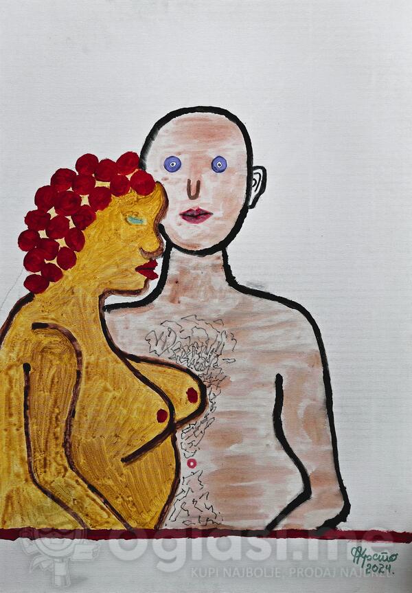 KRSTO ANDRIJAŠEVIĆ 2024. 100x70cm ulje na platnu