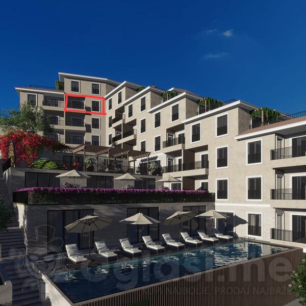 Jednosoban stan 40m2 - Budva - Bečići