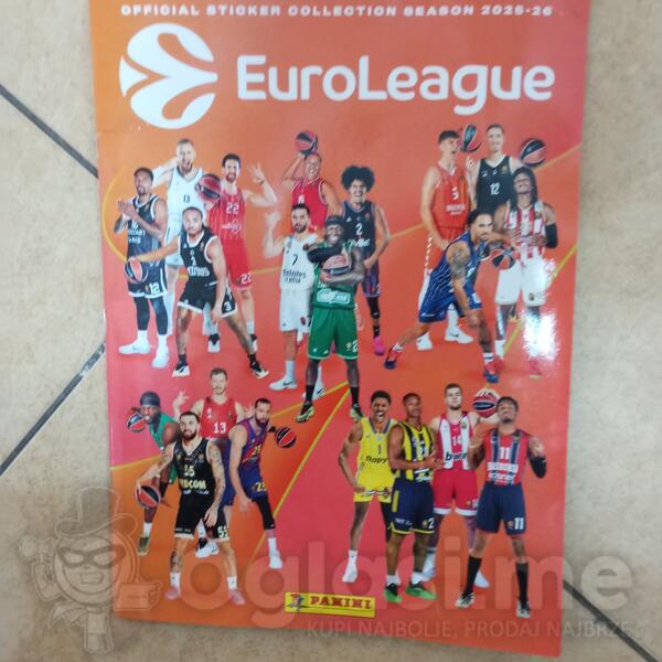Prodajem album Euroleague