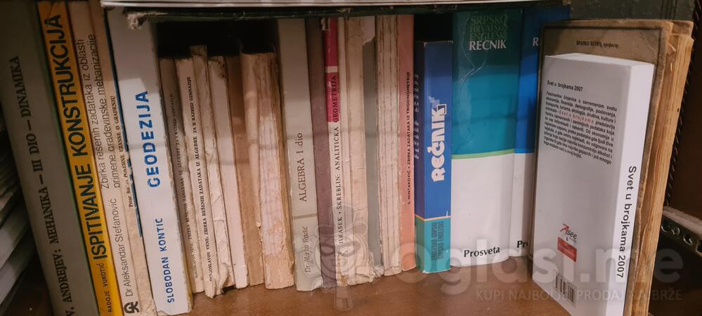 Strucna literatura za gradjevinski fax. matematika  i dr