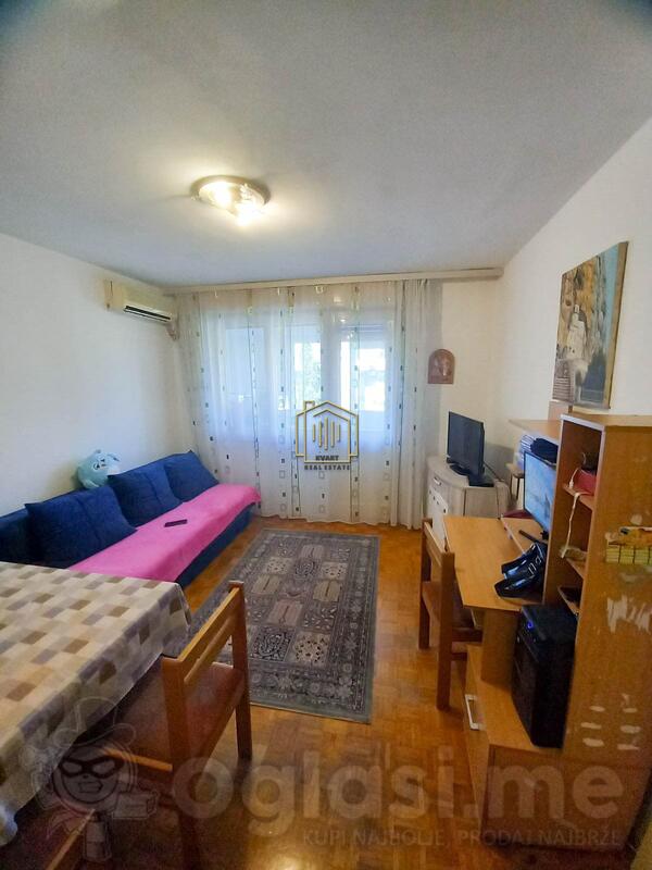 Jednosoban stan 40m2 - Podgorica - Preko Morače