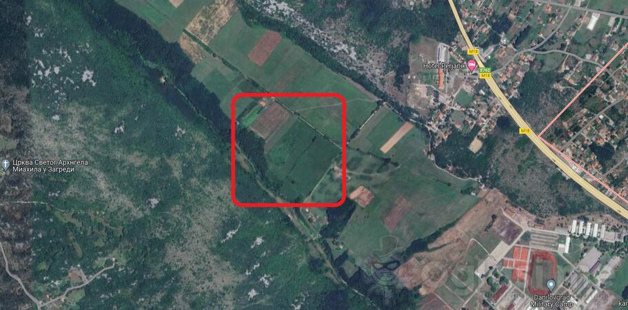 Poljoprivredno zemljište 13610m2 - Danilovgrad - Glavica