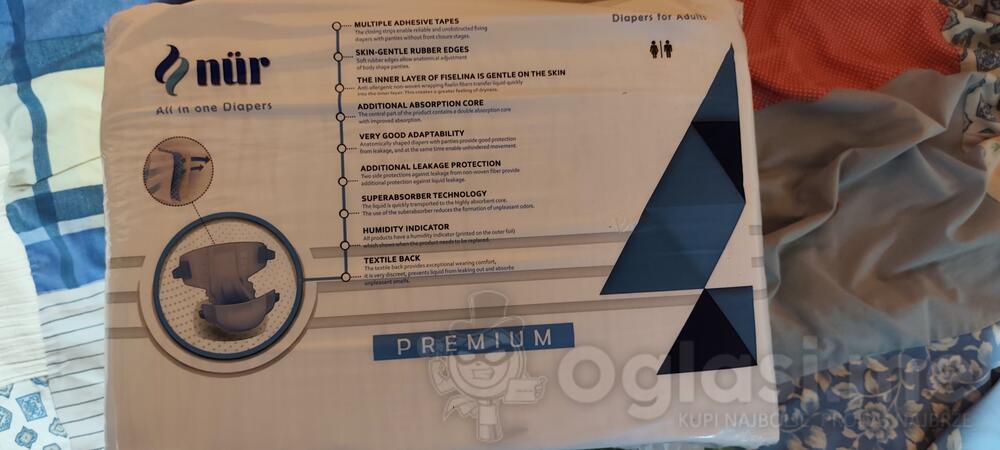 Prodajem pelene za odrasle